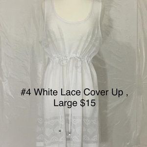 Lace swimsuit cover up